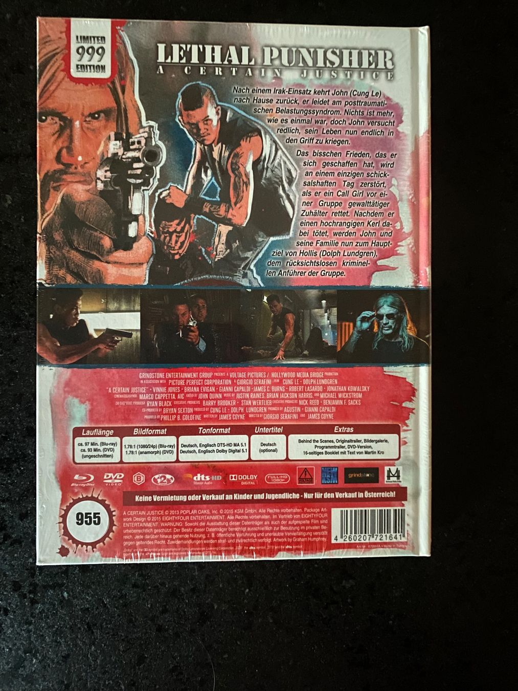 Tutti i DVDs: Lethal Punisher Mediabook Blu-ray + DVD OVP – Nuovo e nell'imballaggio originale da Schmitten FR venduto da FilmRarities 1
