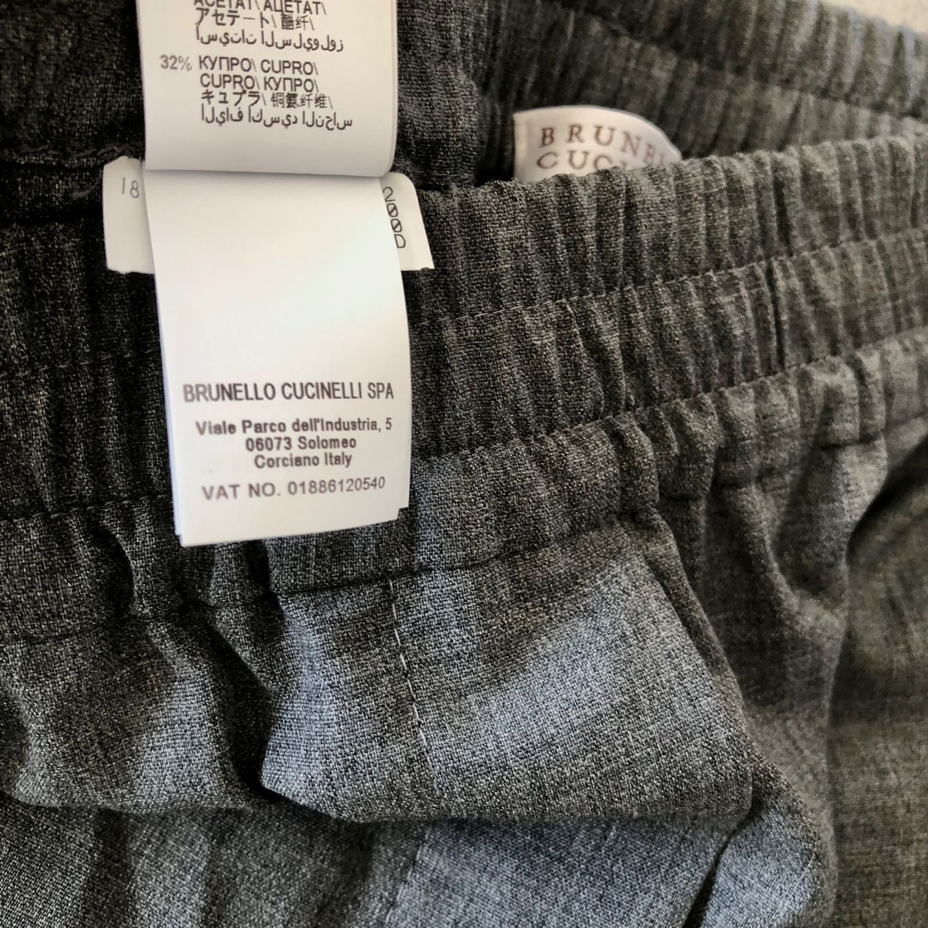 Brunello Cucinelli Hosen: Brunello Cucinelli Hose Wolle Seide, Grösse 36 – Gebraucht aus Brienz BE von Kokolea84 7
