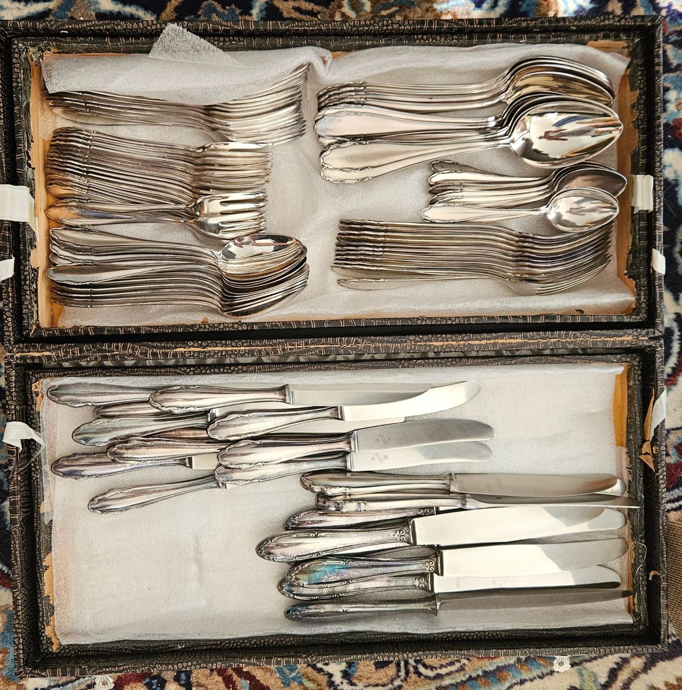 WMF Bestecksets: Silberbesteck von WMF – Gebraucht aus Meyriez von Zigzagzug 3