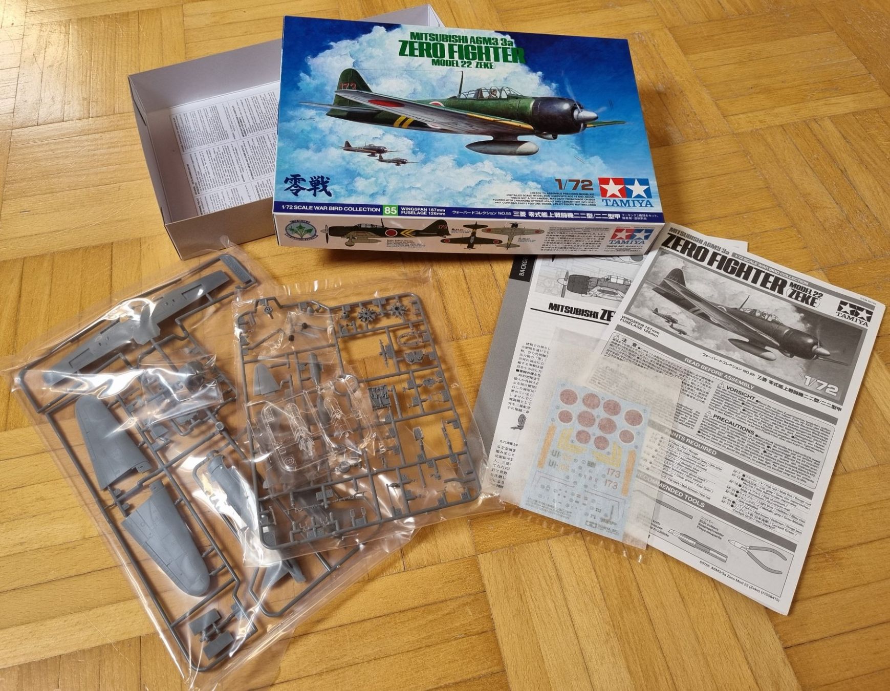 Tamiya Kit di modellismo & Modellini statici: Tamiya : Mitsubishi A6M5 Zero Fighter – Nuovo e nell'imballaggio originale da Froideville venduto da xXSebastienXx 1