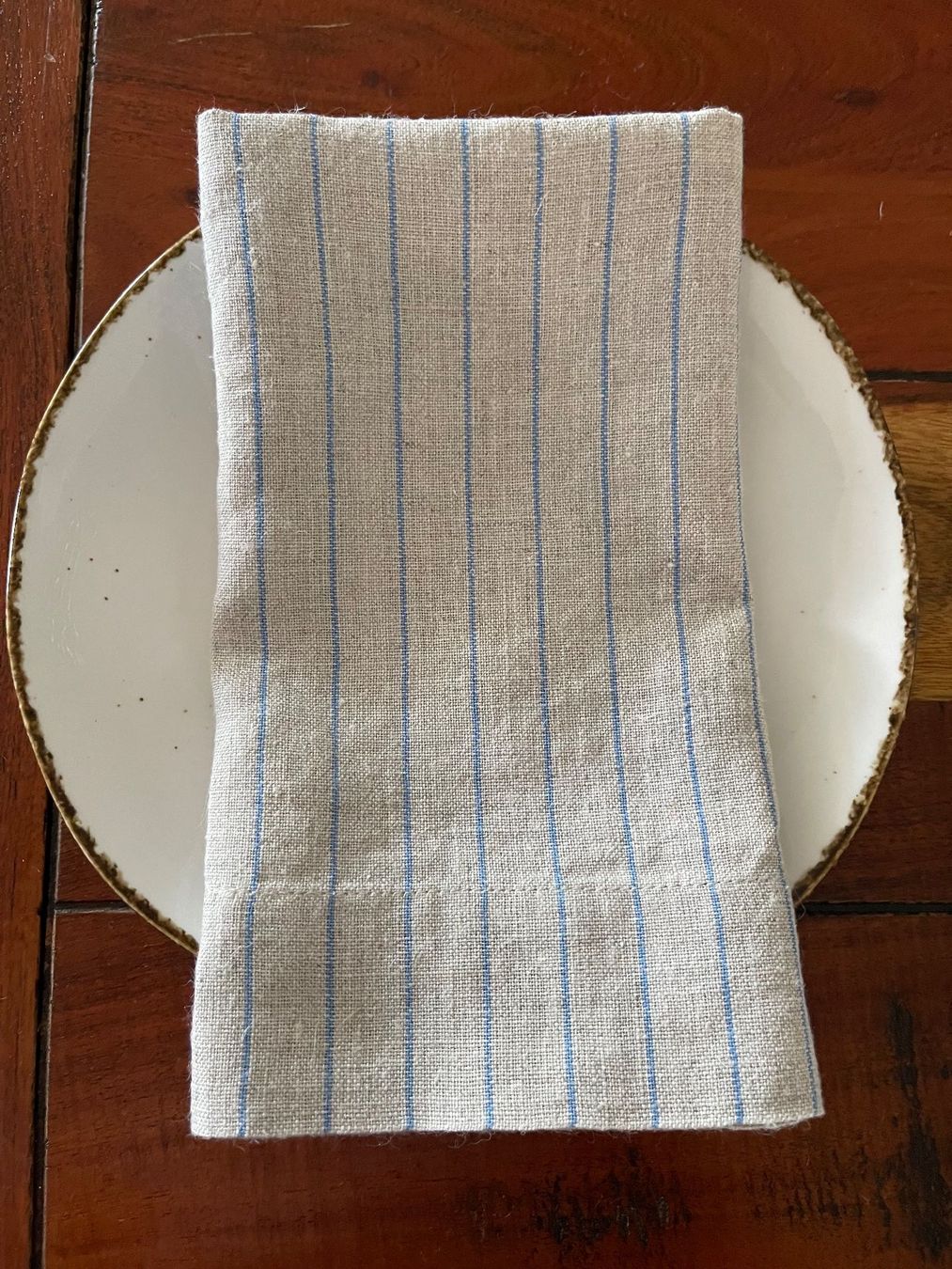 Servietten: Leinen Serviette | Ausgewaschene weiche Leinen Serviette – Neu und originalverpackt aus Meilen von tea_n6fg