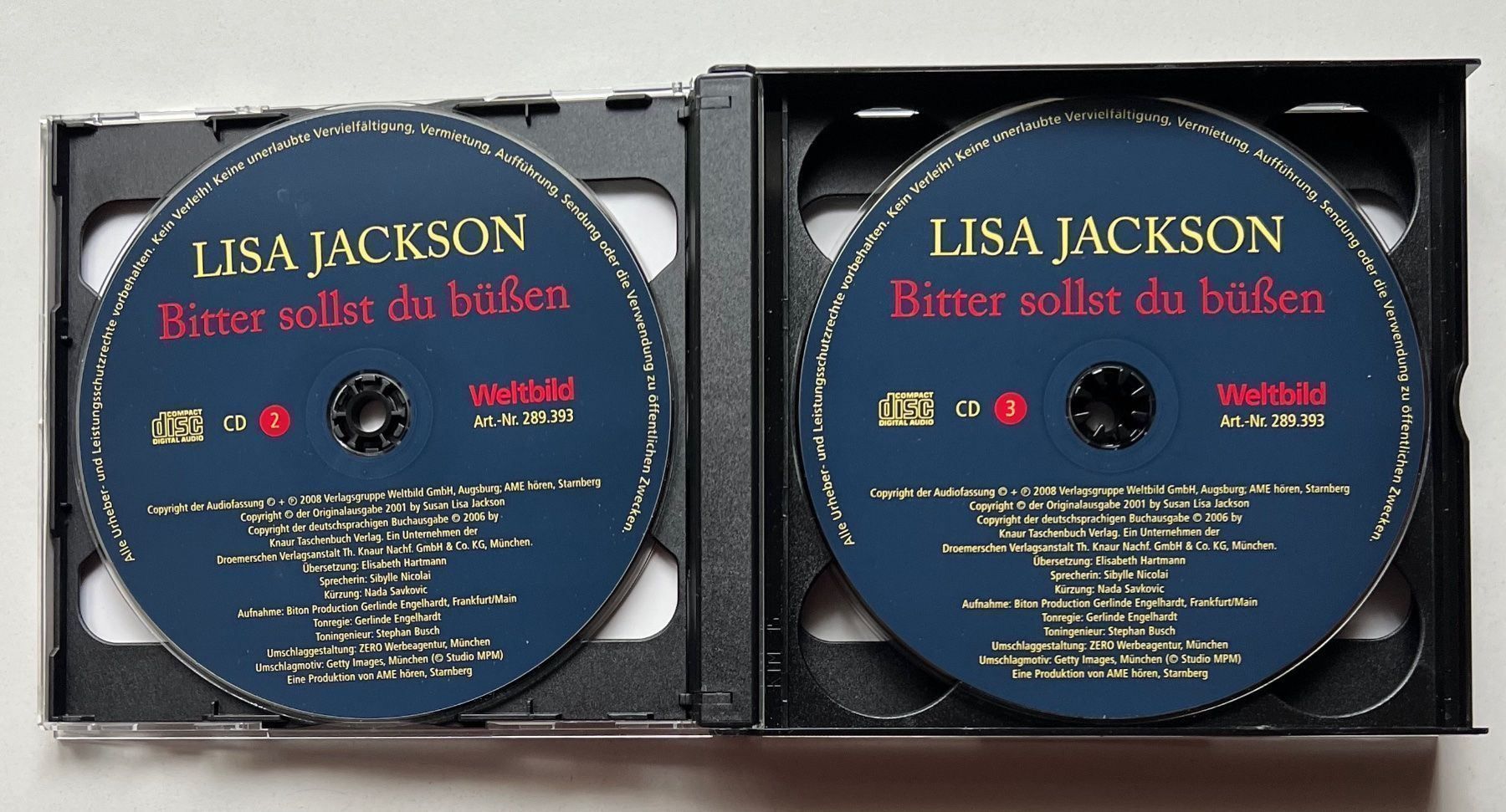 Audiolibri: Lisa Jackson / Bitter sollst Du büssen – Usato da Näfels venduto da rottabi 3