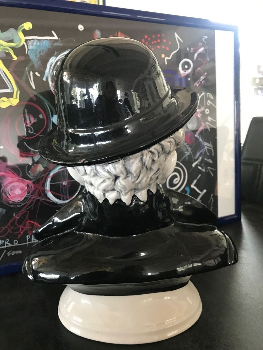 Figuren: Céramique ancienne Charlie Chaplin rare – Gebraucht aus Vallamand von Bricbracbroc82 5