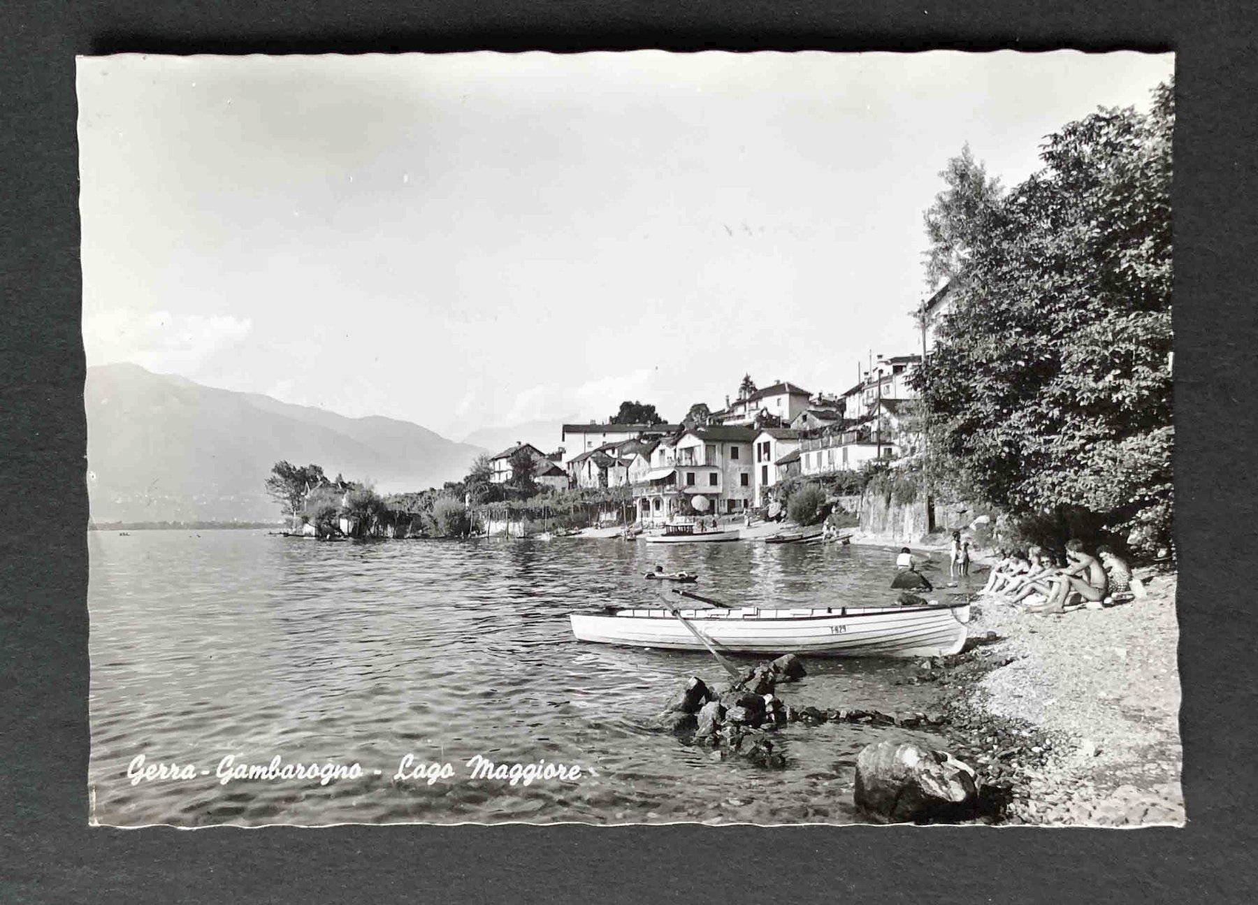 Cartoline postali: AK Gerra Gambarogno Lago Maggiore – Usato da Goldau venduto da artelier1