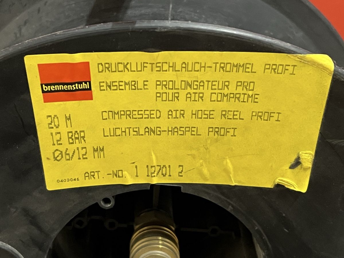 Compressori: Druckluft-Sclauchtrommel BRENNENSTUHL – Nuovo (secondo la descrizione) da Hünenberg venduto da Abtech 7