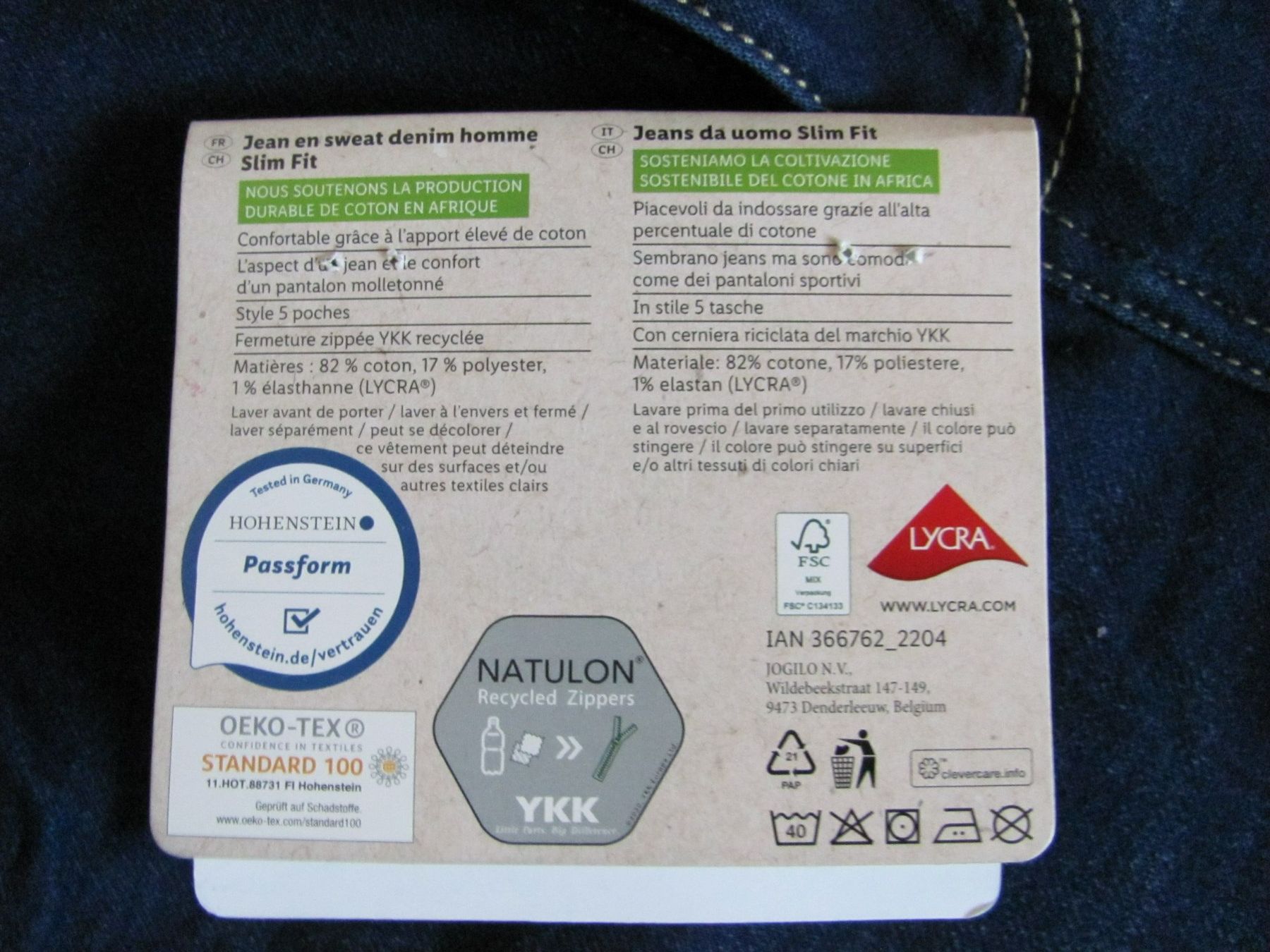 Jeans: Herren Jeans, Slim Fit, Gr. 56, – Nuovo e nell'imballaggio originale da Gümligen venduto da Fantapanda 4