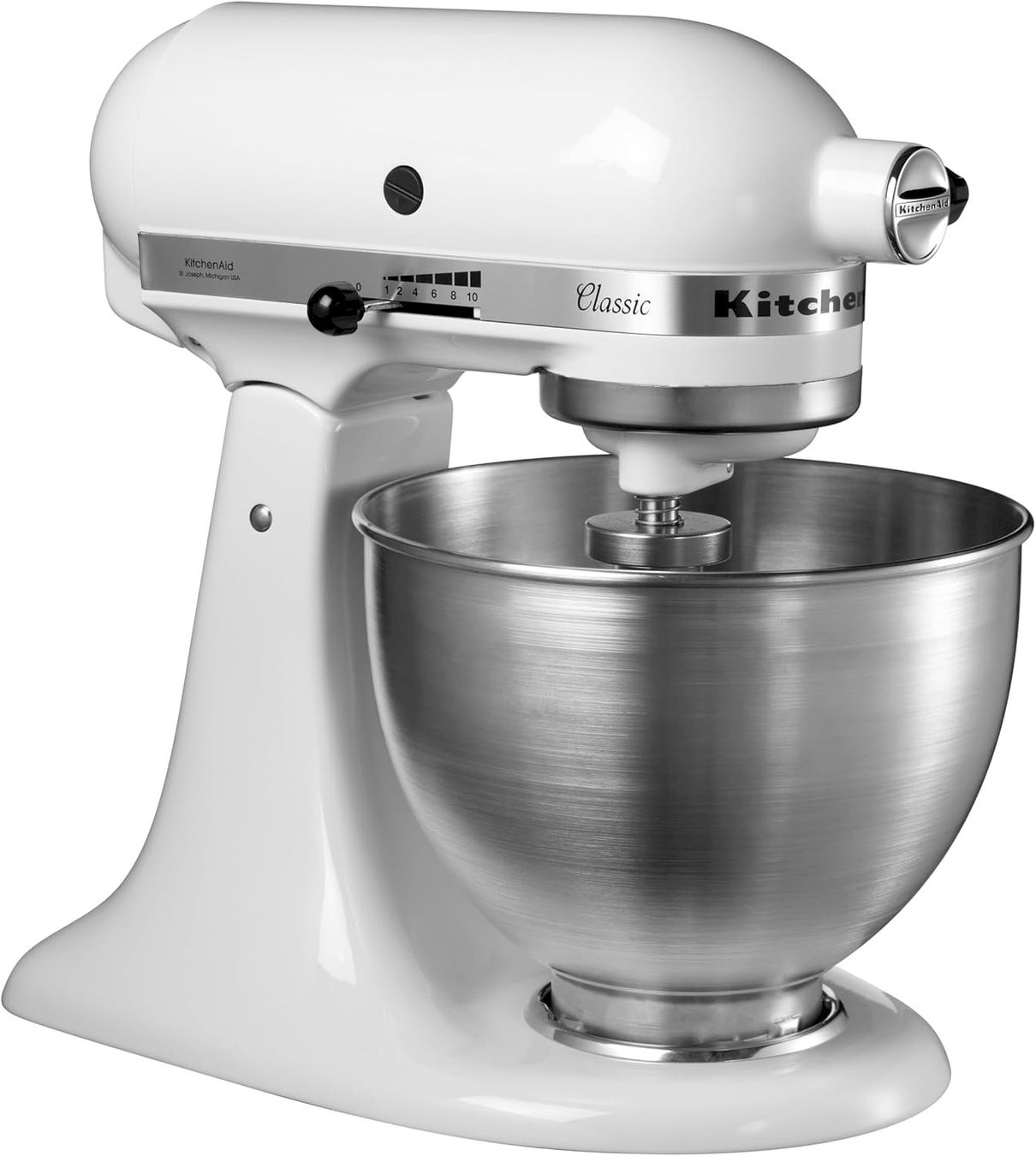Kitchenaid Küchengeräte: Kitchenaid 5K45SSEWH Küchenmaschine – Neu und originalverpackt aus Bottighofen von zaap 1