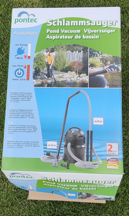 Schlammsauger von Pontec PondoMatic für Teich Kaufen auf Ricardo