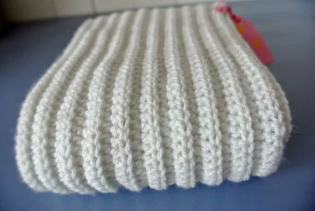 Unisex Rippschal *kitt'y lightgrey  220cm *neu