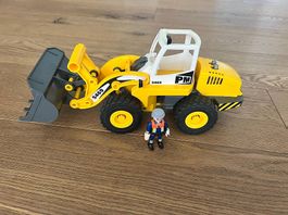 Playmobil Radlader 5469 mit Figur guter Zustand