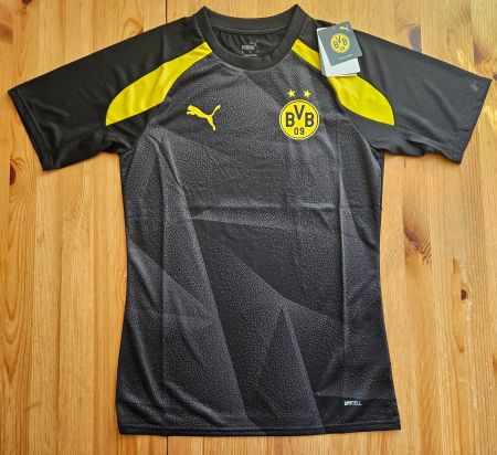 Borussia Dortmund Trainingsshirt NEU Puma Gr. S BVB Trikot