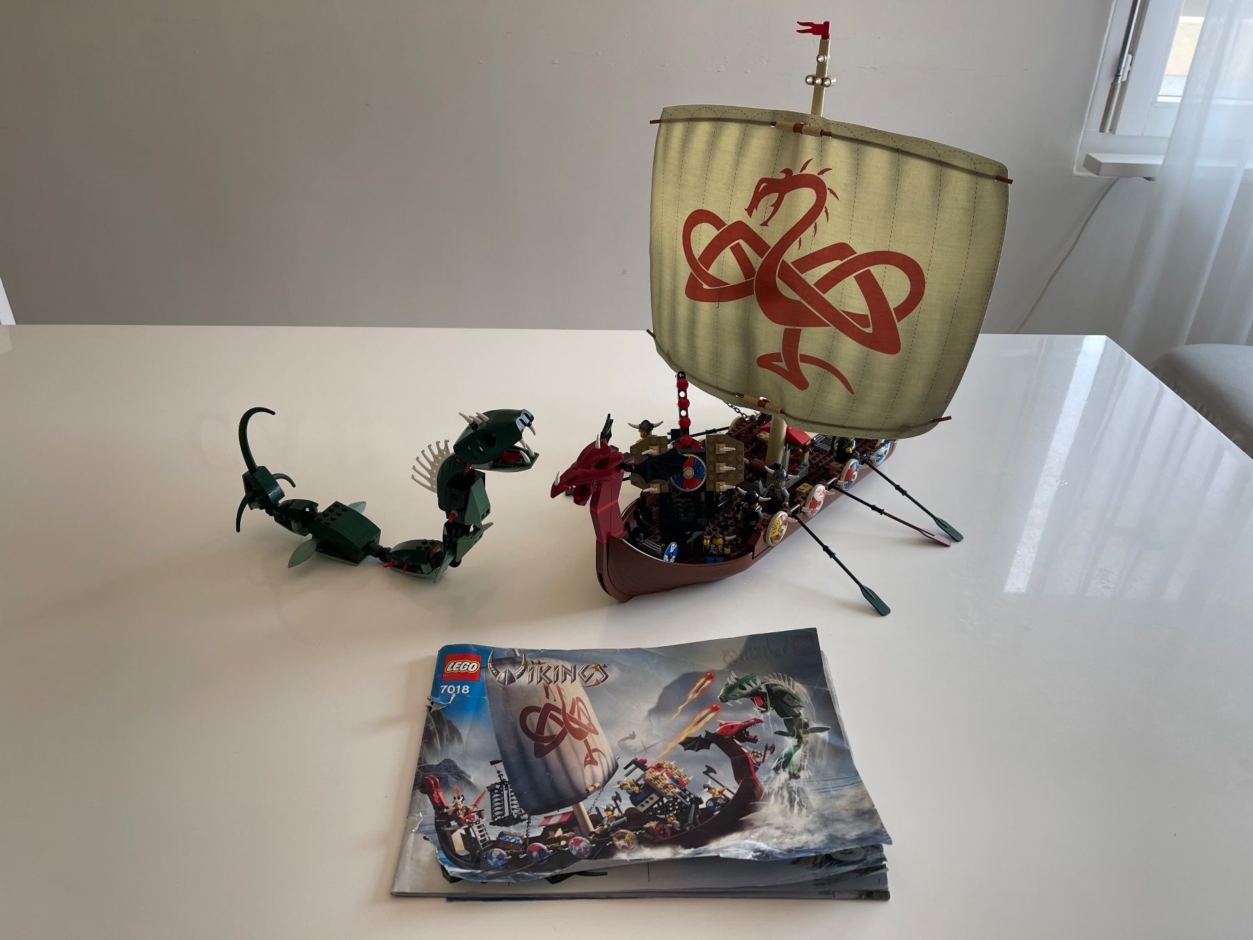 Lego Baukästen: Lego Vikings 7018 Viking Ship challenges the Midgard Serpent – Gebraucht aus Burgdorf von Pistar 1