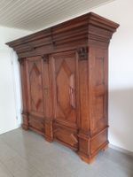 Barock Schrank Eiche massiv ORIGINAL Barockschrank Eiche