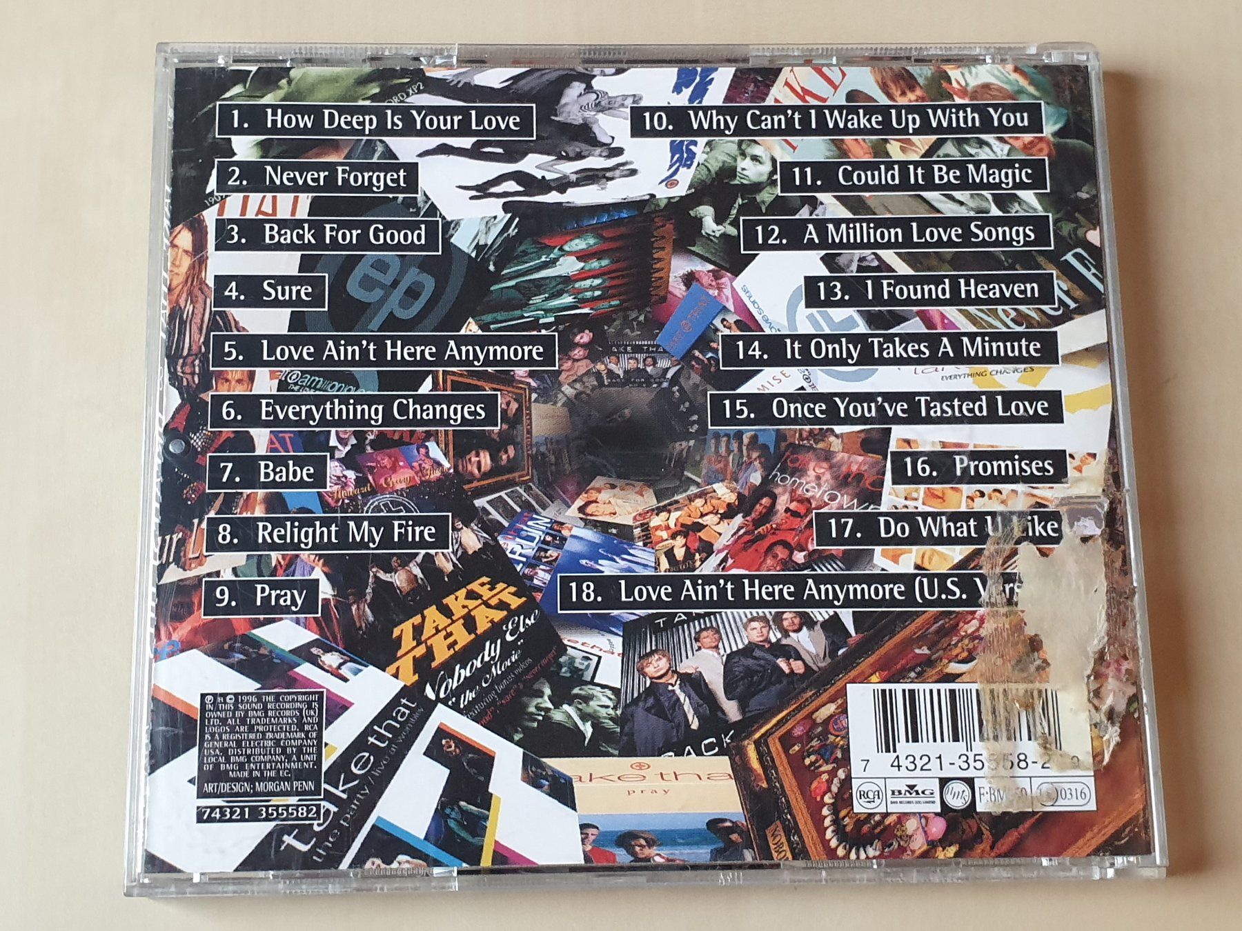 CDs: Take That Greatest Hits – Gebraucht aus Stansstad von collectorsshop 1