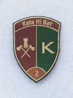 Verbandsabzeichen Kata Hi Bat 2 Kp 2