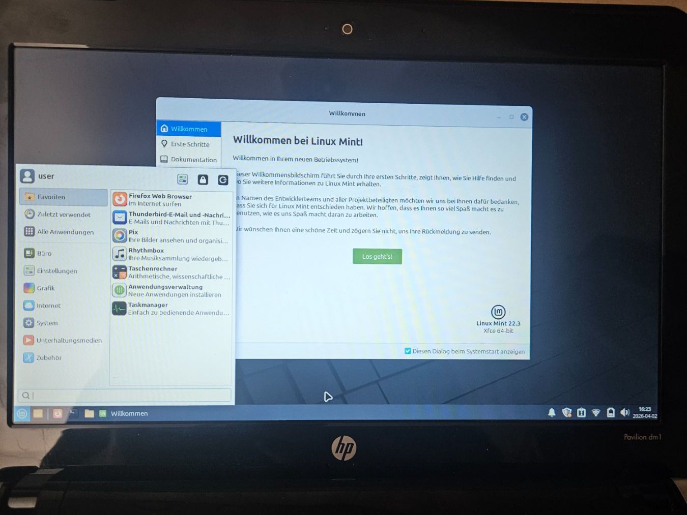Microsoft Notebook: HP Laptop mit Windows 7 + Programme - läuft einwandfrei – Usato da Obermumpf venduto da joachim75098 2