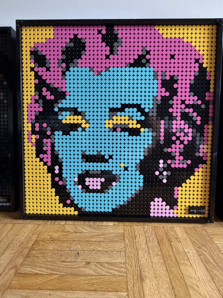 Foto & Immagini: Lego von Marilyn Monroe di Andy Warhol – Usato da Rheinfelden venduto da mag_p2dx 1