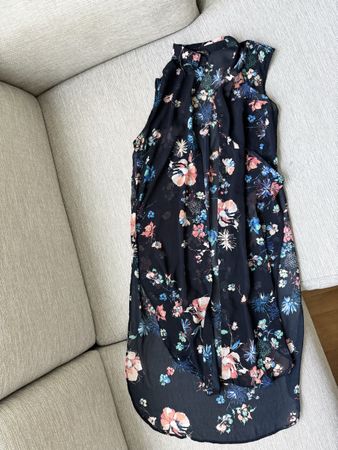 Bershka long sleeveless blouse, new (size S)