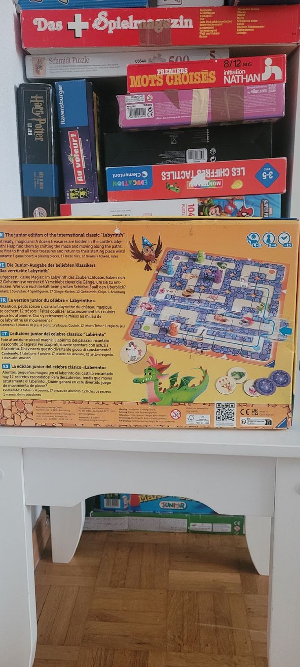 Ravensburger Giochi: Ravensburger Labyrinth Junior - Jeu de société complet! – Nuovo (secondo la descrizione) da Vevey venduto da obi_n8zc 2