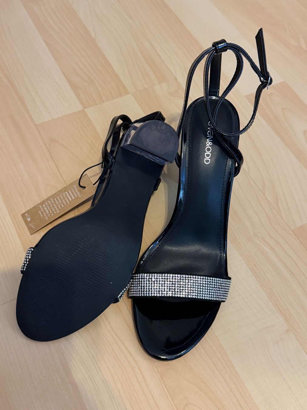 Scarpe da donna: High Heels schwarz mit Glitzer, Grösse 39 – Nuovo e nell'imballaggio originale da Hochdorf venduto da maj_869r 1