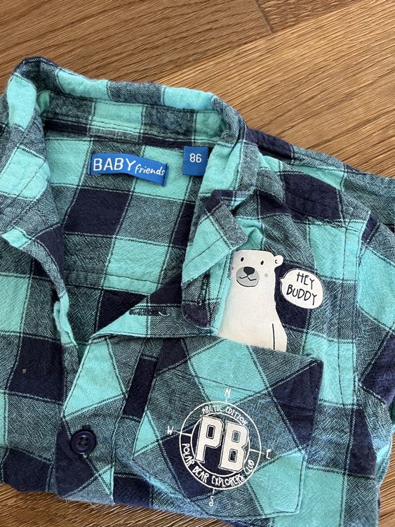 Camicie, T-shirt & Polo: 3 tolle Hemden Größe 86 – Usato da Wolfwil venduto da NewGirl 4