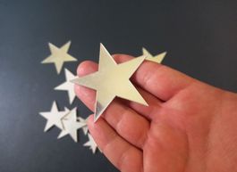 200x Wandspiegel Sternen - Miroir mural en étoiles