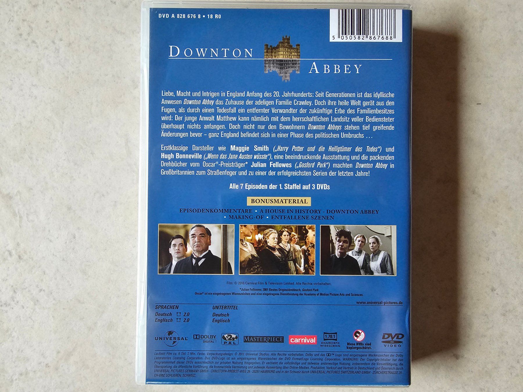 Tutti i DVDs: Downton Abbey  -  Staffel 1 – Usato da Schneisingen venduto da backstore24 1