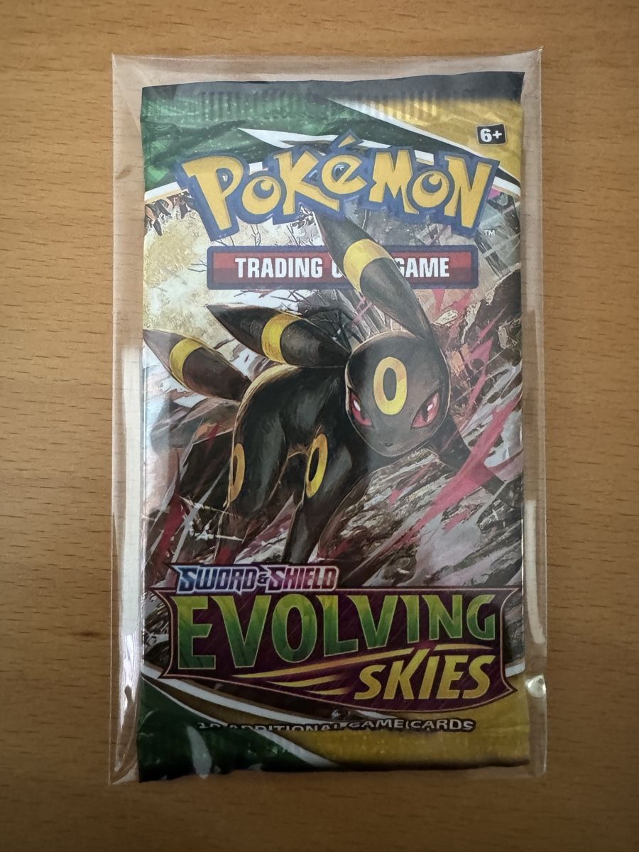Pokémon Carte collezionabili: Pokemon TCG Evolving Skies Booster Pack EN ungeöffnet – Nuovo e nell'imballaggio originale da Münchwilen TG venduto da LuckyLuc64