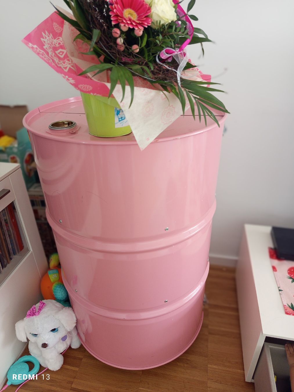 Armadi: Hausbar aus Ölfass: pink – Nuovo (secondo la descrizione) da Regensdorf venduto da LilianMaurer 5