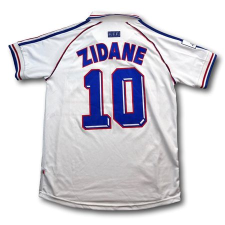 Frankreich - 1998 - Auswärts - L - adidas - Zidane 