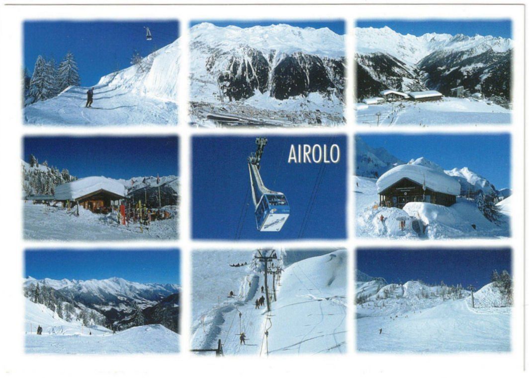 Ansichtskarten: Airolo - 9 Bild AK – Gebraucht aus Binningen von Mountainrider