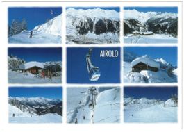 Airolo - 9 Bild AK