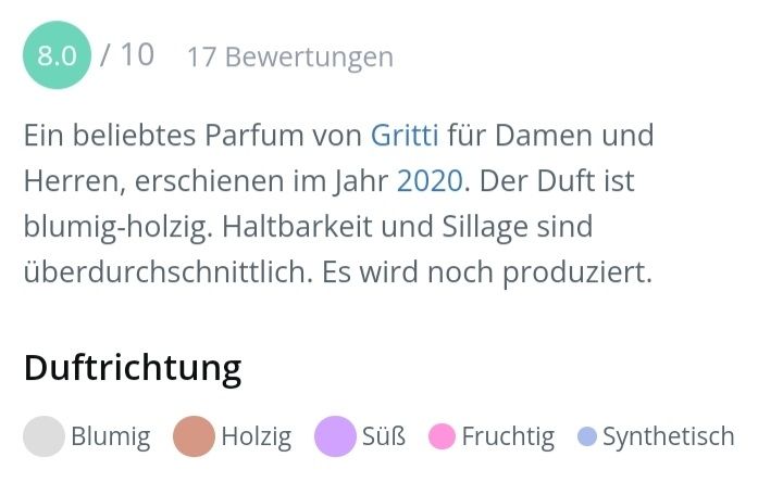 Profumi & Eau de Toilette: 5 ml SETA GRITTI EXTRAIT ABFÜLLUNG – Nuovo (secondo la descrizione) da St. Gallen venduto da CaliSunshine 3
