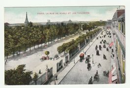 Alte Ansichtskarte Paris, Rue de Rivoli Tuileries
