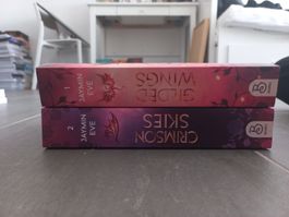 Jaymin Eve Buch Set Gilded Wings Crimson Skies Band 1 2
