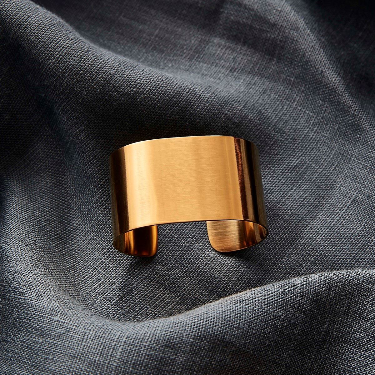Altro in Decorazioni & Accessori: Serviettenring RAW gold 4er Set – Nuovo e nell'imballaggio originale da Wettingen venduto da kochshop 2