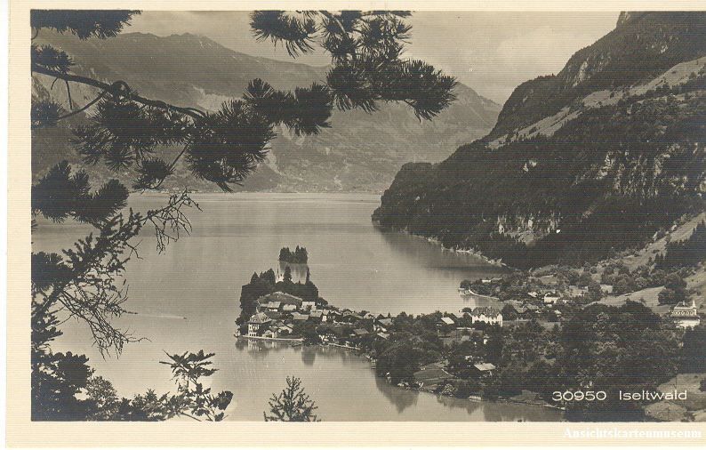 Cartoline postali: Iseltwald + ca. 1925 TOP – Usato da Emmenbrücke venduto da teestube