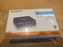 Netgear Switch GS105 5-Port Gigabit Neu & Originalverpackt
