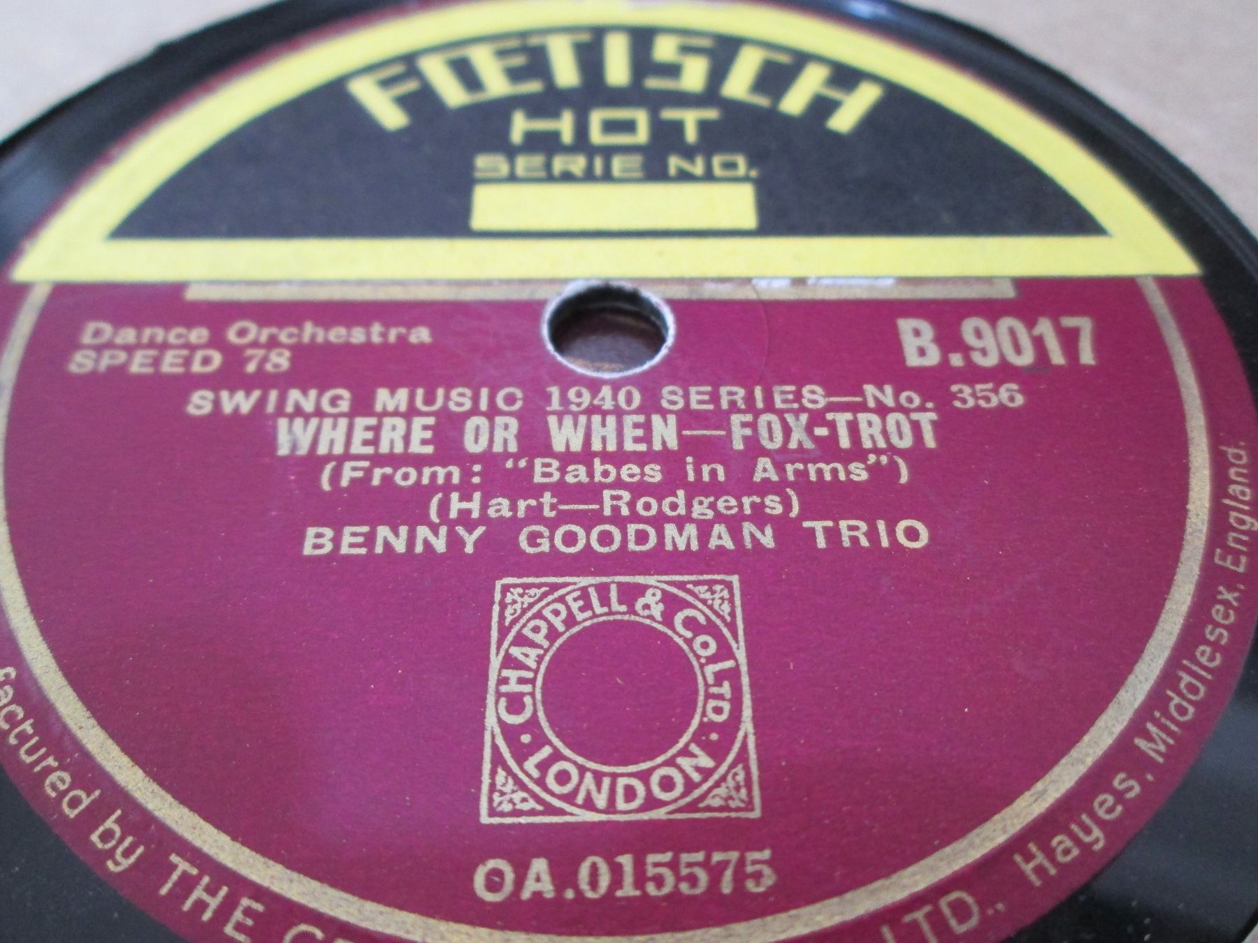 Schallplatten: DISQUES 78 TOURS – Gebraucht aus Lausanne von Leag 1