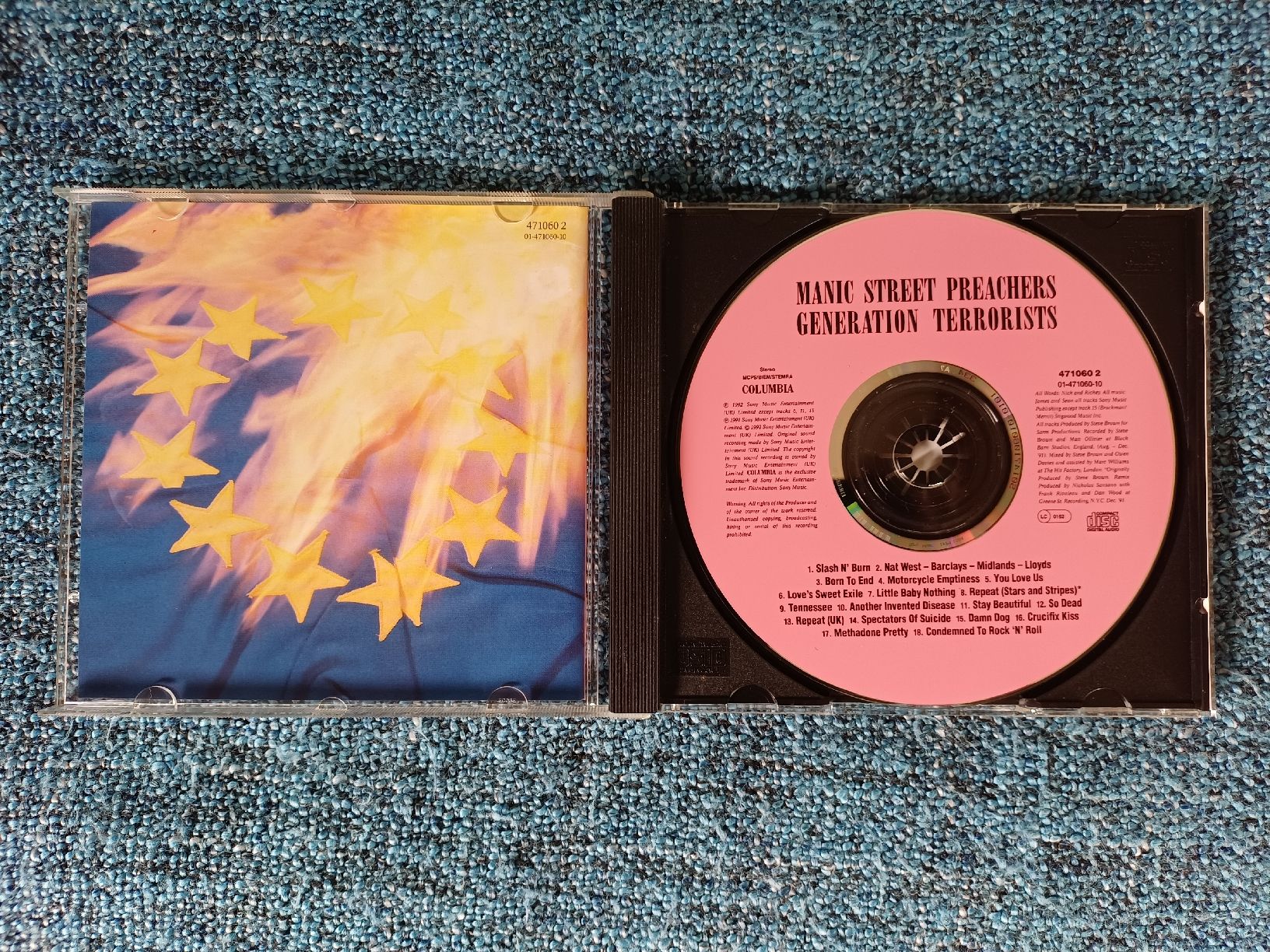 CD: Manic Street Preachers "Generation terrorists" CD – Usato da Begnins venduto da Drastic-Sound 2