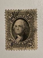 USA 1861, Scott #69, 12 c. George W., top erhaltene Rarität!