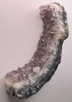 Tranche de géode d'améthyste 11x4 cm