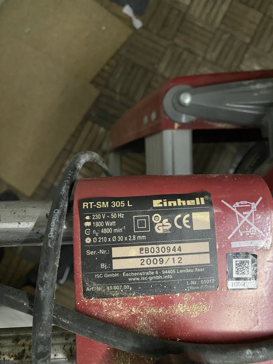 Einhell Tutte le macchine: Kappsäge Einhell RT-SM 305 L mit Untergestell gebraucht – Usato da Frauenfeld venduto da .BOO. 3