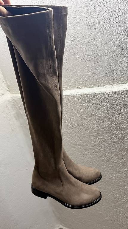 Scarpe da donna: Overknees Taupe Gr. 39 – Usato da Bern venduto da sshueli 1