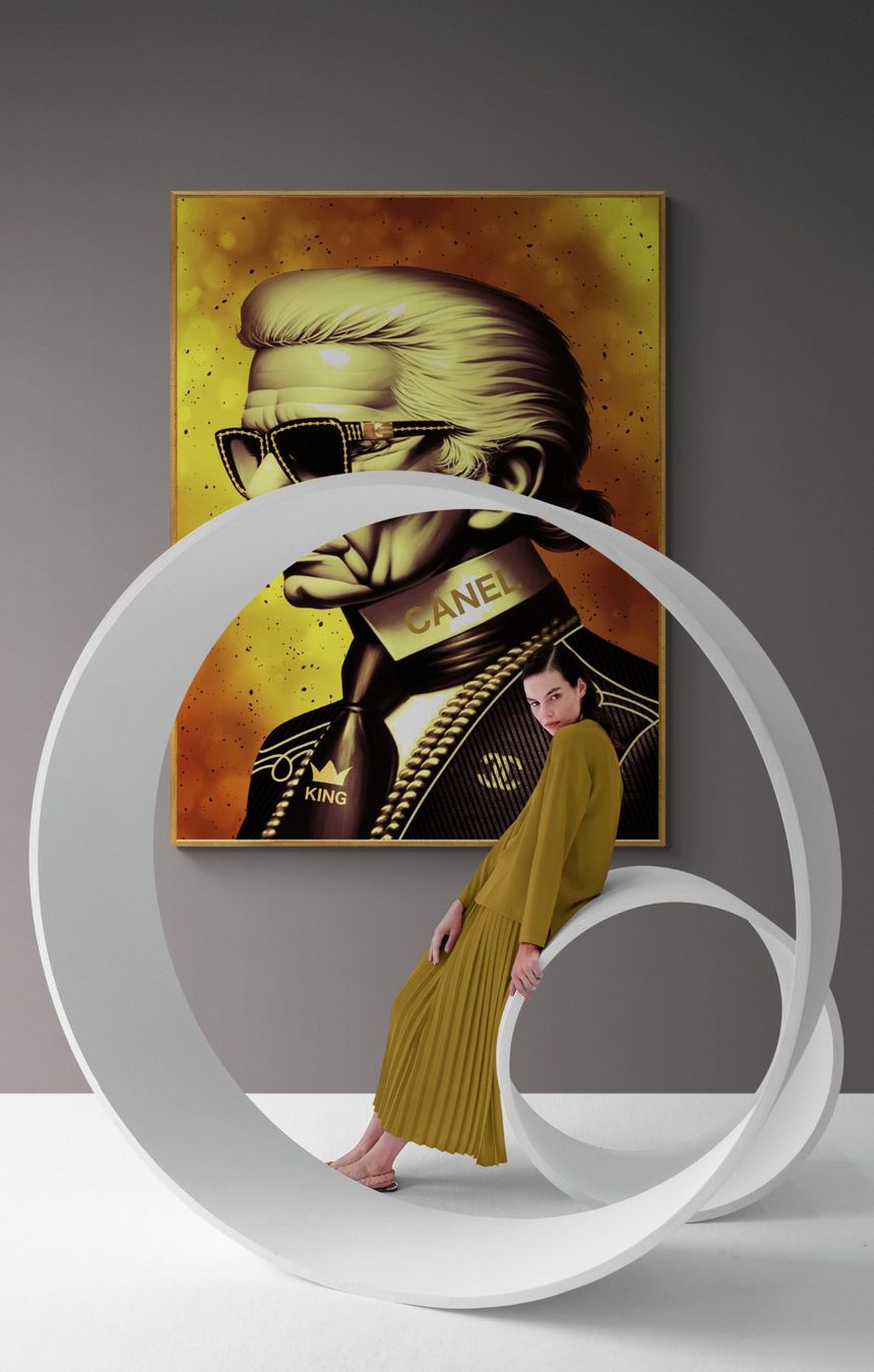 Foto & Immagini: Eleganz in Gold – Nuovo e nell'imballaggio originale da Hergiswil NW venduto da WonderprintsCH 5