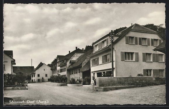 Cartoline postali: Schinznach-Dorf, Strassenpartie mit Gast – Usato da Berlin venduto da bartko-reher