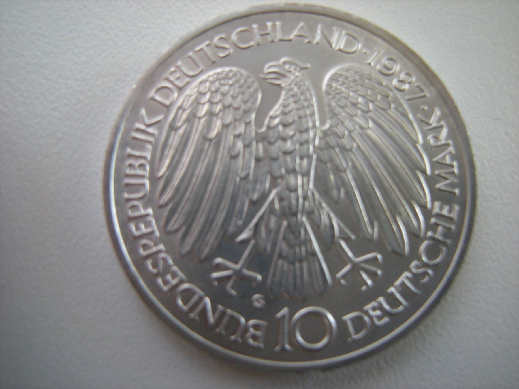 Tutti le monete: 10DM-SILBER-GEDENKMÜNZE 1987 – Nuovo (secondo la descrizione) da Basel venduto da Ceebee62