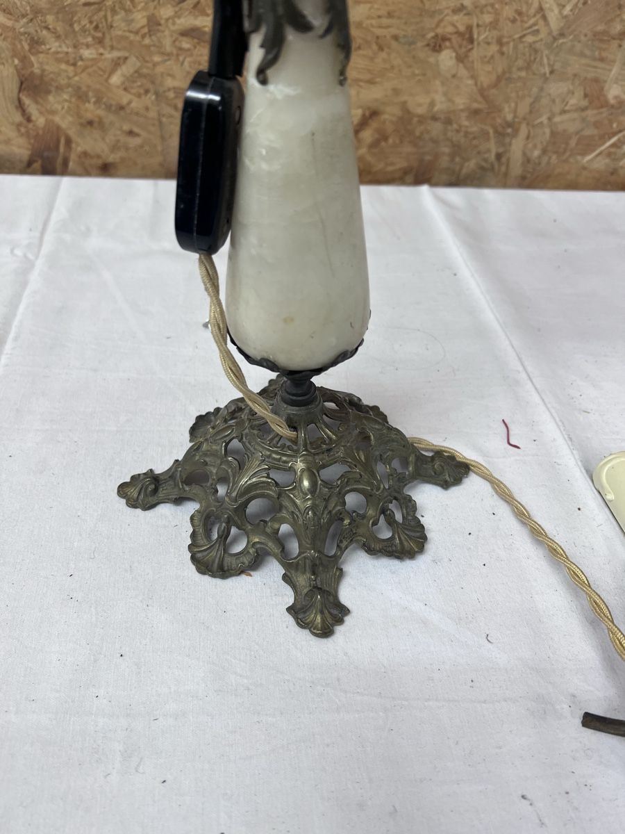 Lampade: Antike Tischlampe Messing (77) – Usato da Glattfelden venduto da bro_f2vv 1