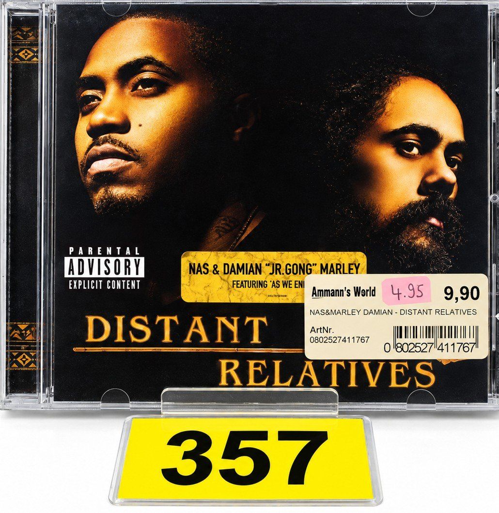 CDs: CD Nas und Damian Marley "Distant Relatives", Nr. 357 – Neuf avec emballage d'origine à Kottwil par Crazyrolf