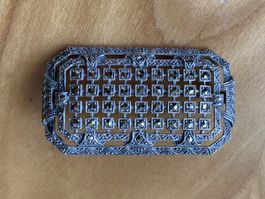 Vintage Elegante Brosche 800 Silber